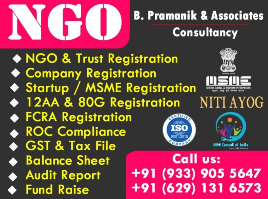 About B Pramanik & Associates Law Firm & NGO Consultancy in West Bengal