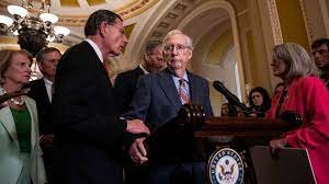 Senate Minority Leader Mitch McConnell Experiences Health Scare During Press Conference, Bounces Back