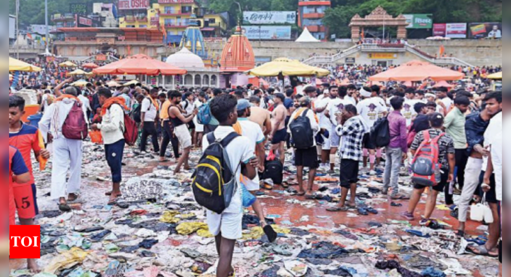 Massive Cleanup Efforts Underway as Haridwar Struggles with 30,000-Tonne Garbage Post Kanwar Yatra