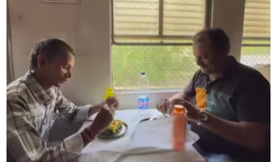 Duo's "Tasty Ticket" Pop-Up in Mumbai Local Trains Sparks Internet Frenzy