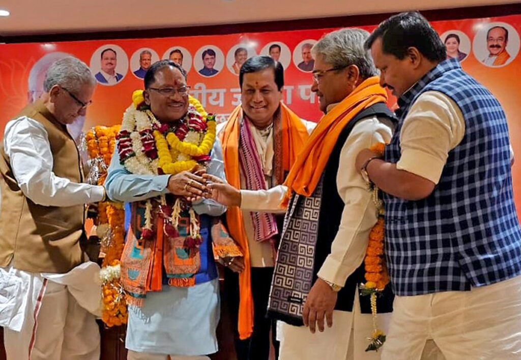 Vishnu Deo Sai Chosen as Chhattisgarh's New Chief Minister by BJP