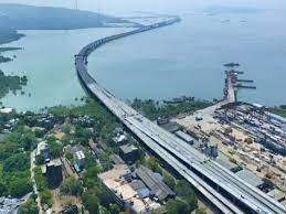 "India's Longest Sea Bridge: Mumbai Trans Harbour Link Set to Open with Speed Limits and Vehicle Restrictions"