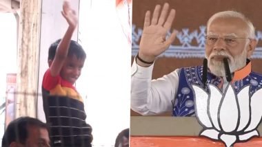 "PM Modi's Heartwarming Gesture Towards Child at Madhya Pradesh Rally Goes Viral"