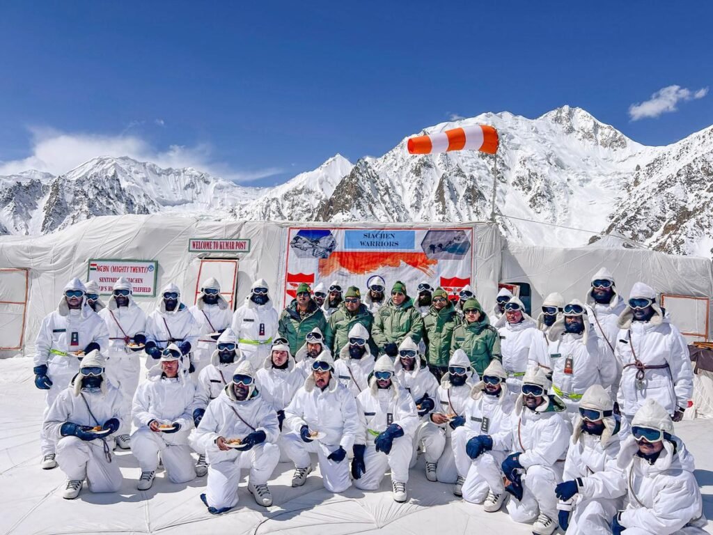 Rajnath Singh Commends Indian Army's Valor During Siachen Visit