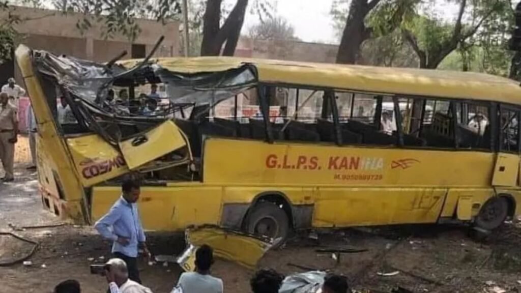 
Investigation Panel Set Up for Haryana School Bus Accident, Police Initiates Legal Action