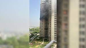 Noida Apartment Fire After AC Explosion, No Casualties Reported