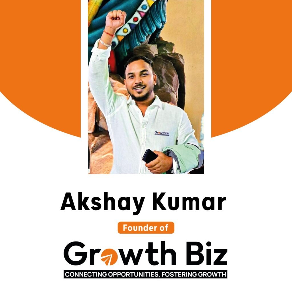 Growth Biz, the pioneering global offline B2B hypermart network integrated with an e-commerce platform.