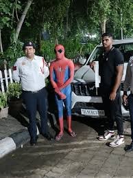 Spider-Man Arrested Again in Delhi for Dangerous Driving