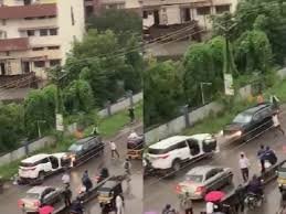 Video: SUV Drags Man and Rams Car with Women and Children in Road Rage Incident in Thane