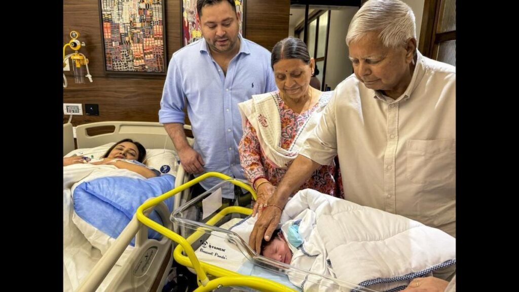 Tejashwi Yadav’s Wife Rajshree Gives Birth to Their Second Child Amid Family Turmoil